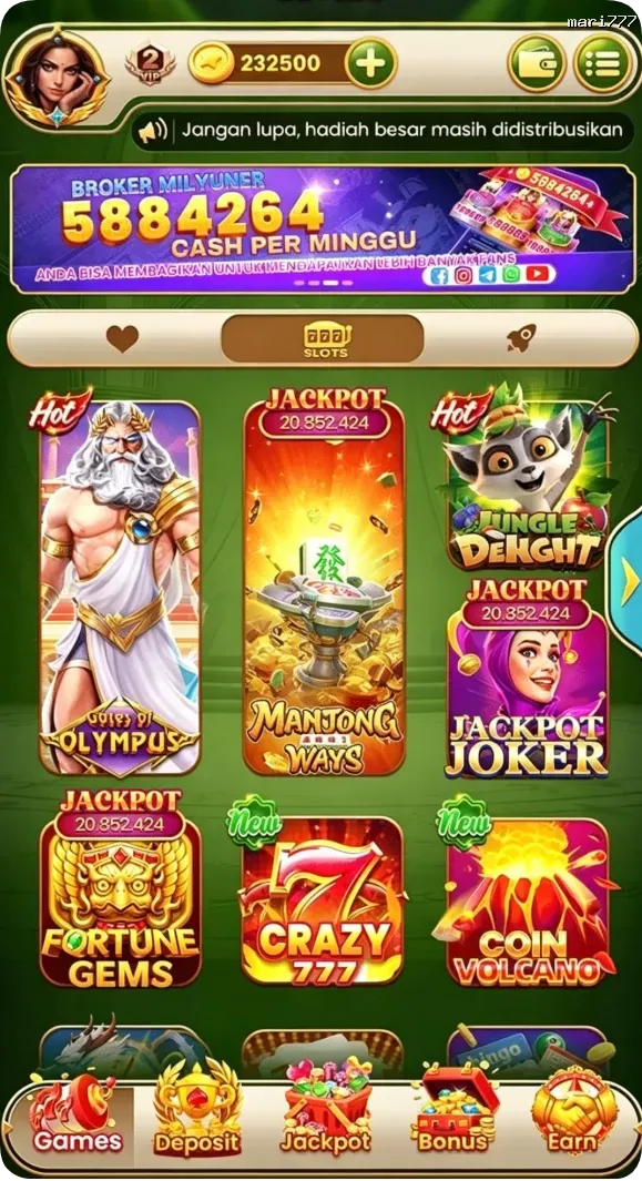 mari777 Preview - Resmi Unduh